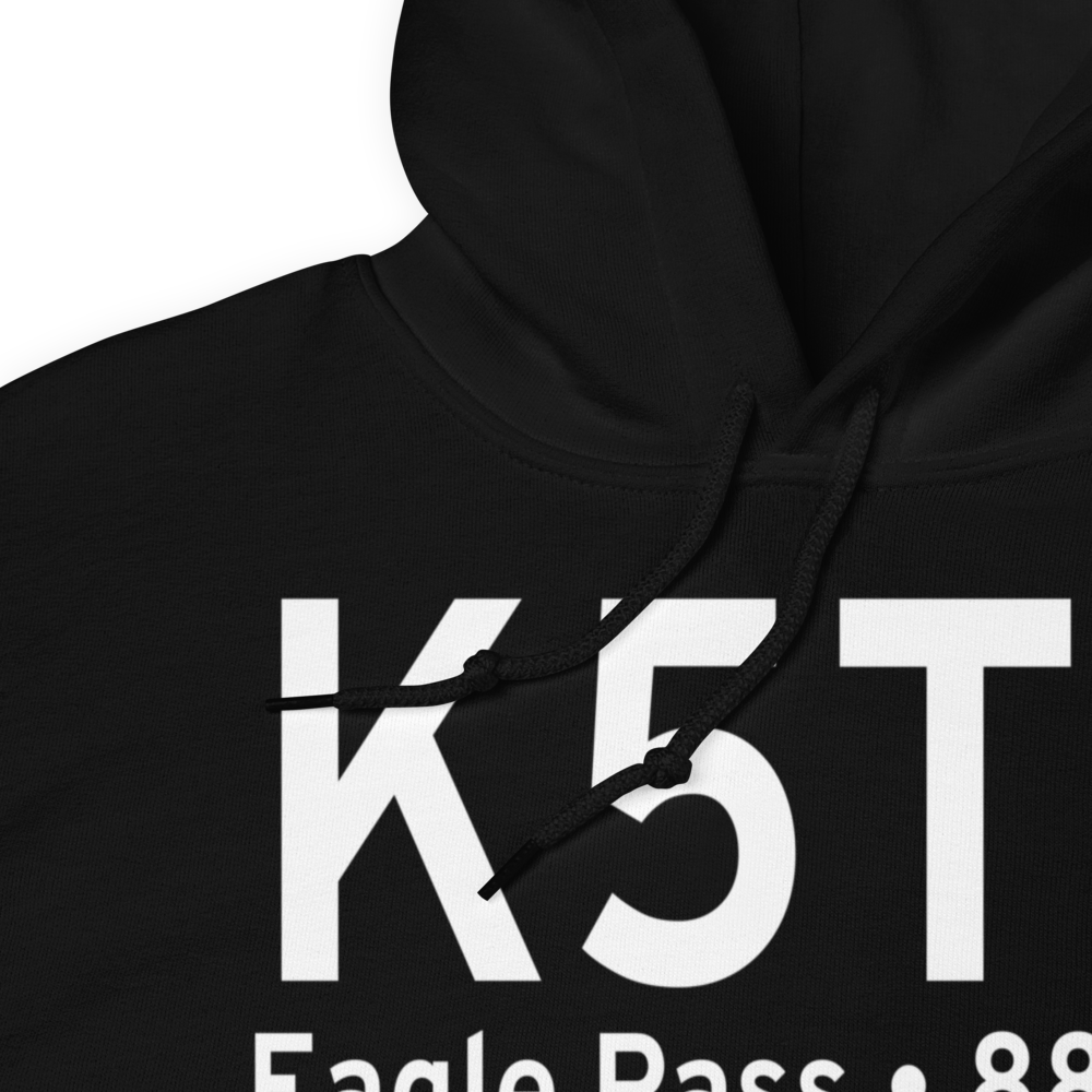 Maverick County Memorial International Airport (K5T9) ICAO Hoodie Sweatshirt 
