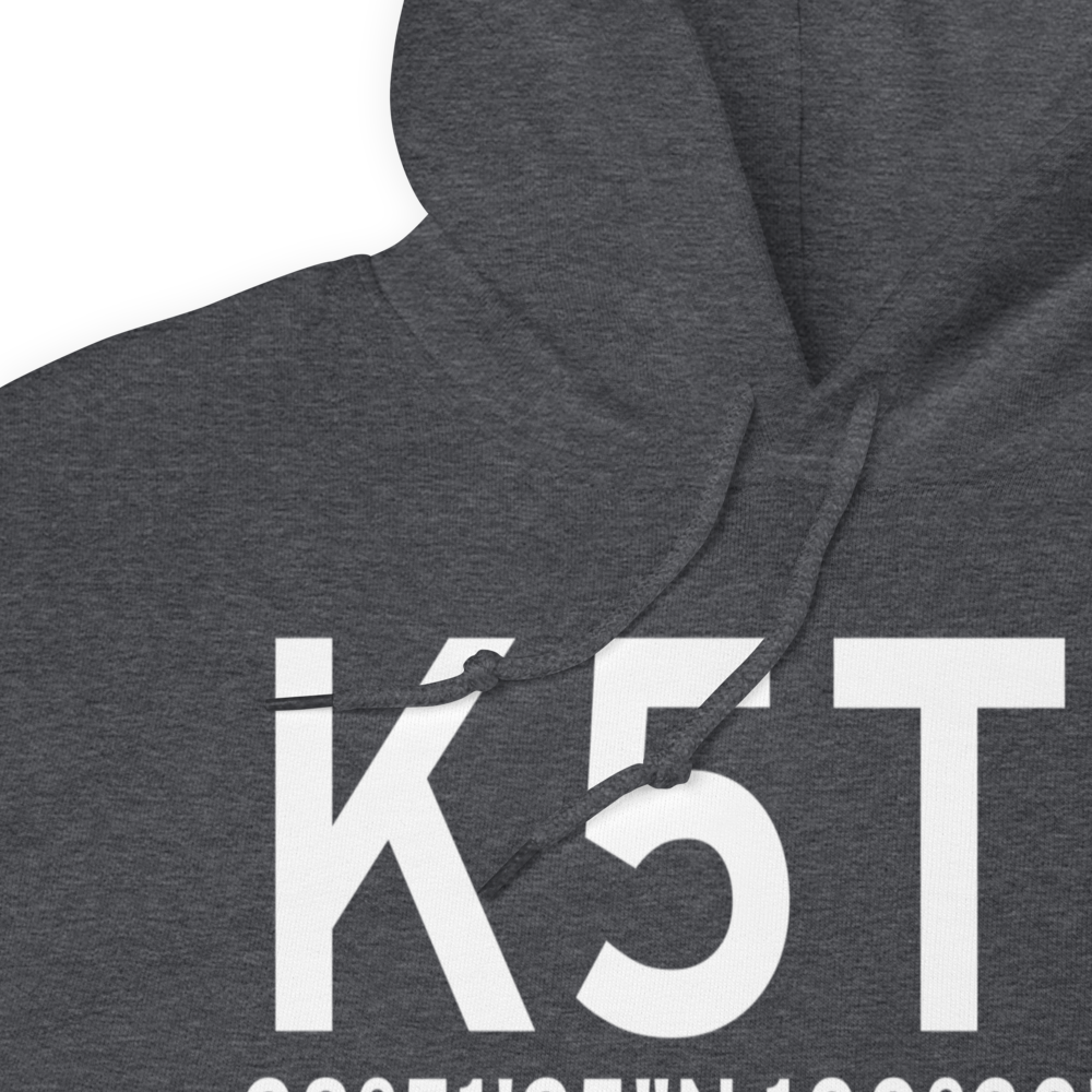 Maverick County Memorial International Airport (K5T9) ICAO Hoodie Sweatshirt 