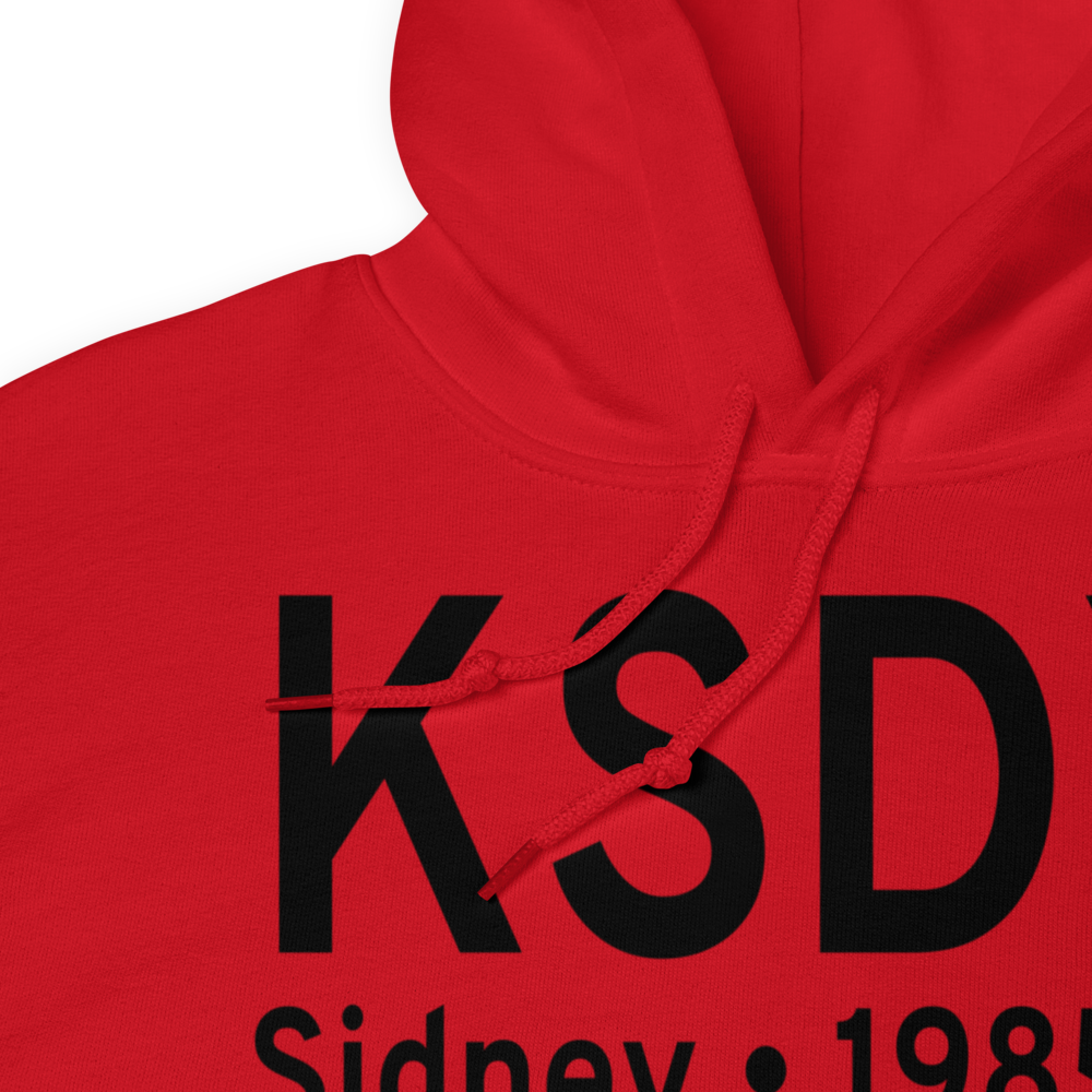 Sidney - Richland Regional Airport (KSDY) ICAO Hoodie Sweatshirt 