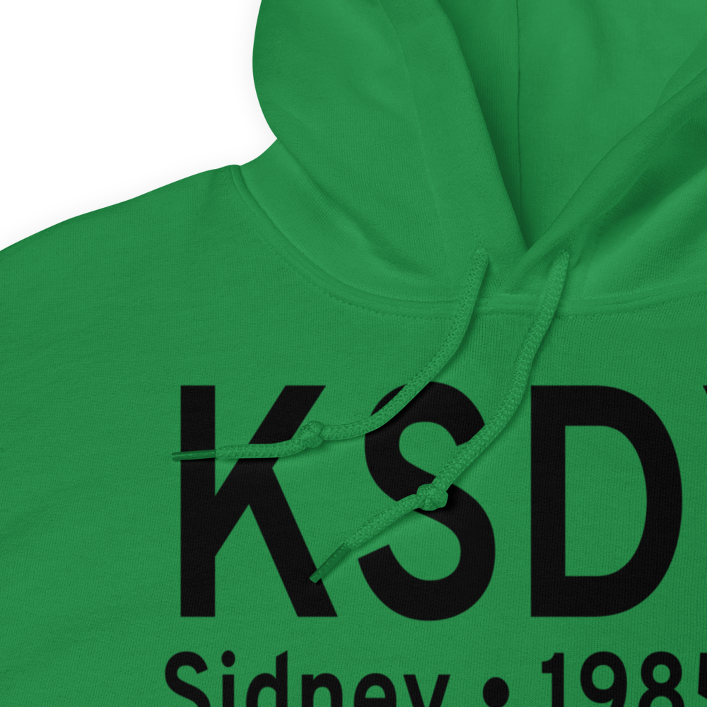 Sidney - Richland Regional Airport (KSDY) ICAO Hoodie Sweatshirt 