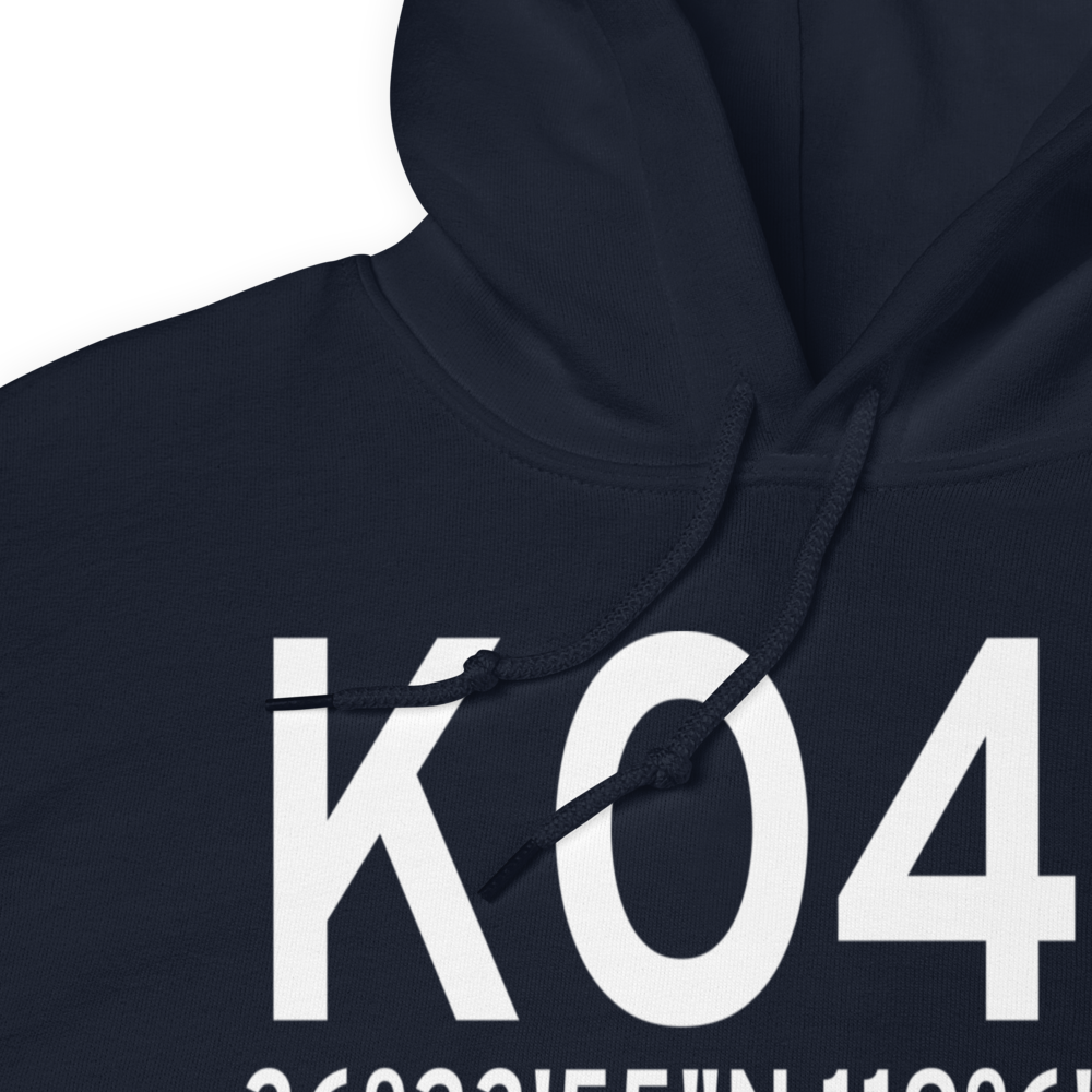 Woodlake Airport (KO42) ICAO Hoodie Sweatshirt 