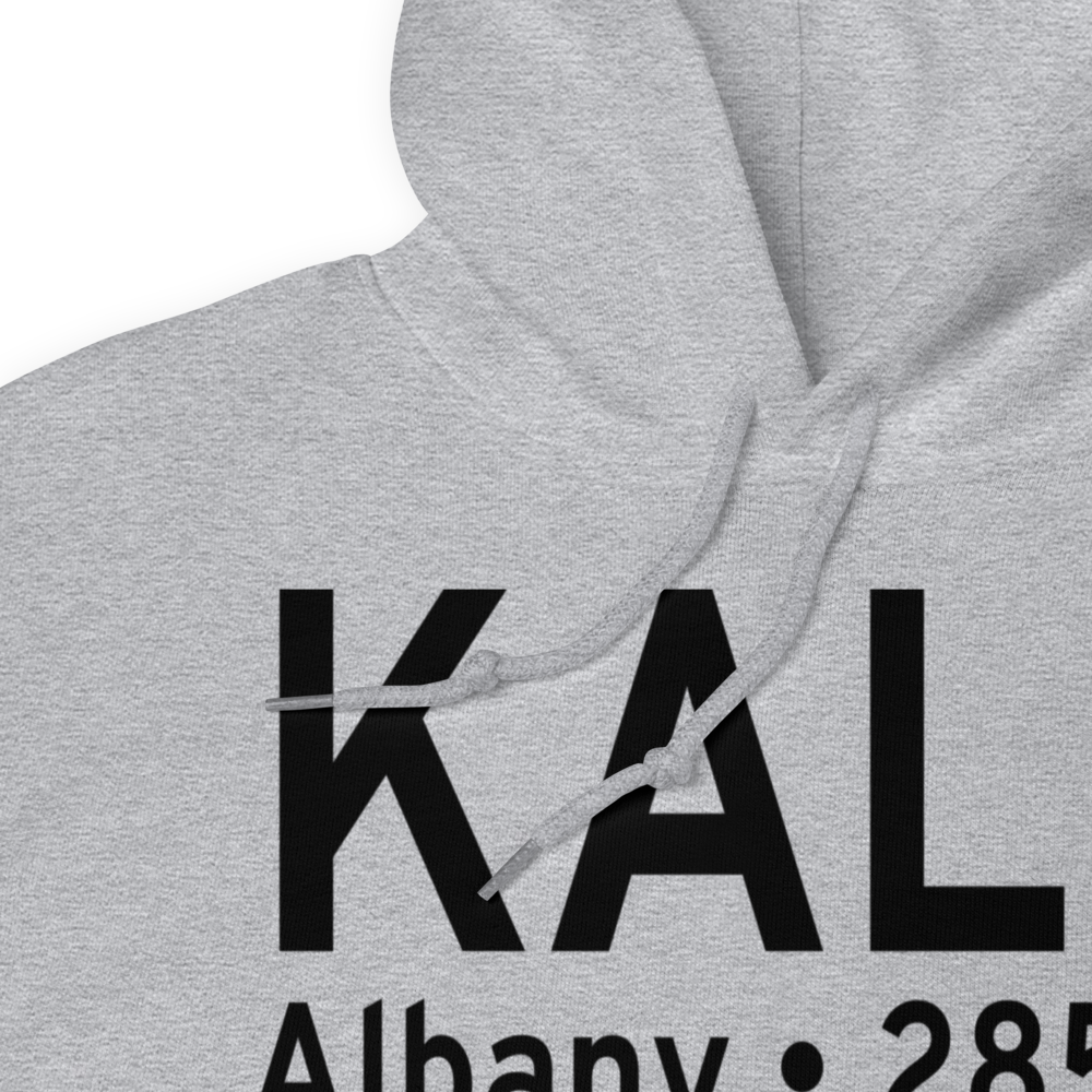Albany International Airport (KALB) ICAO Hoodie Sweatshirt 