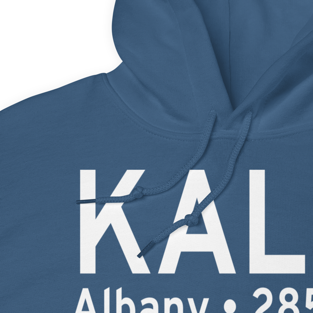 Albany International Airport (KALB) ICAO Hoodie Sweatshirt 