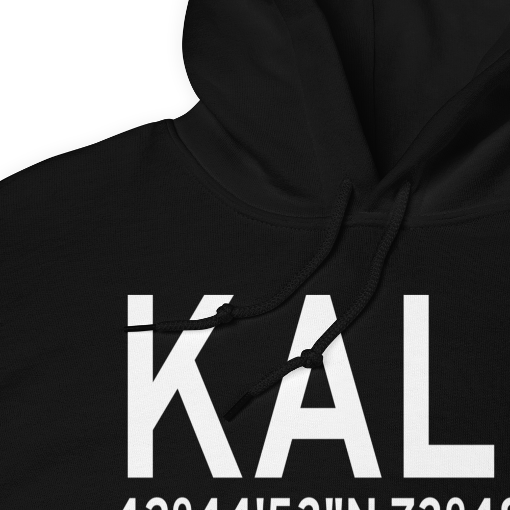 Albany International Airport (KALB) ICAO Hoodie Sweatshirt 