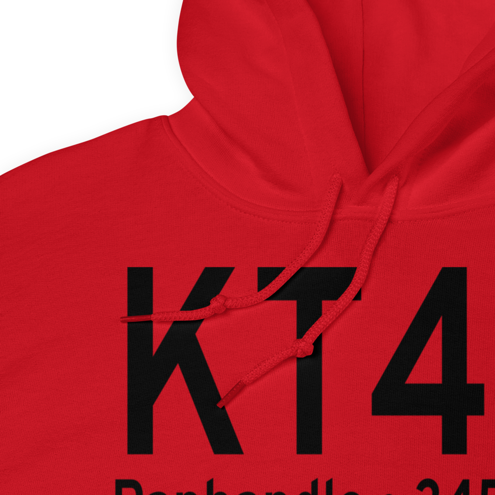 Panhandle Carson County Airport (KT45) ICAO Hoodie Sweatshirt 