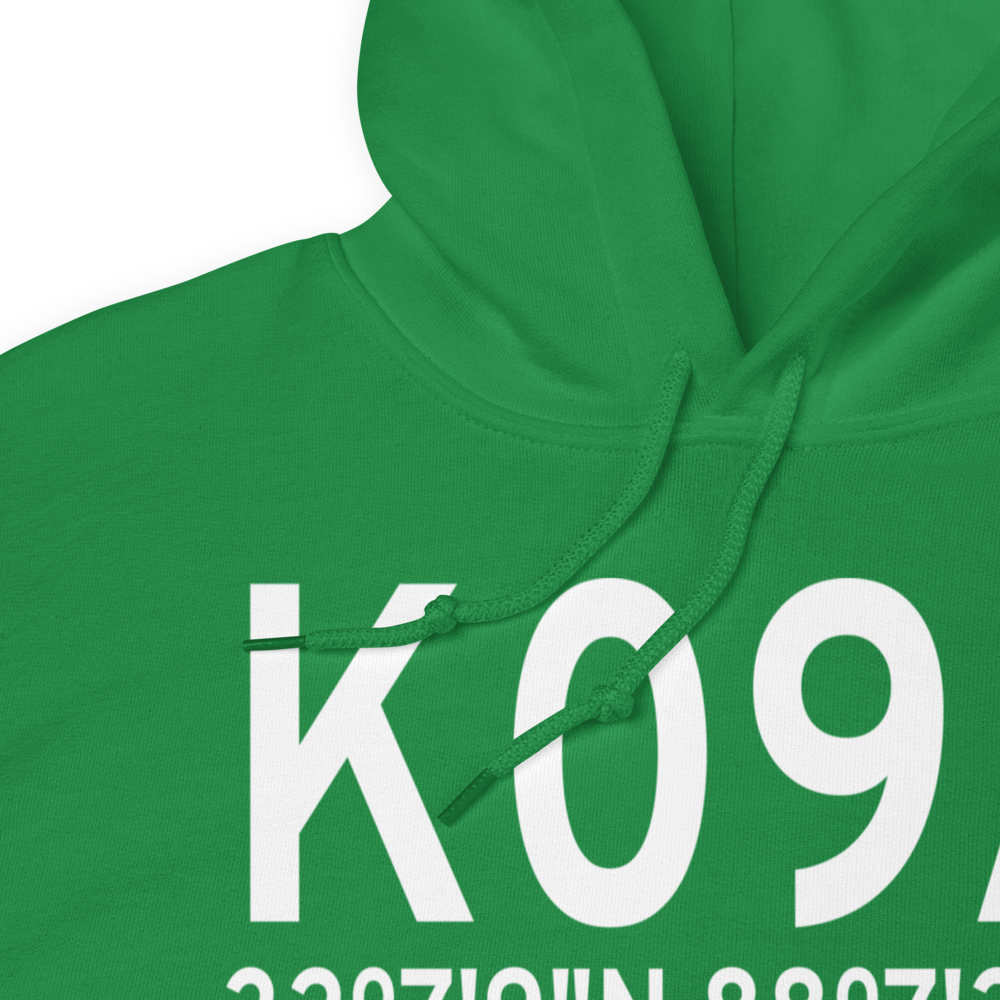 Butler-Choctaw County Airport (K09A) ICAO Hoodie Sweatshirt 