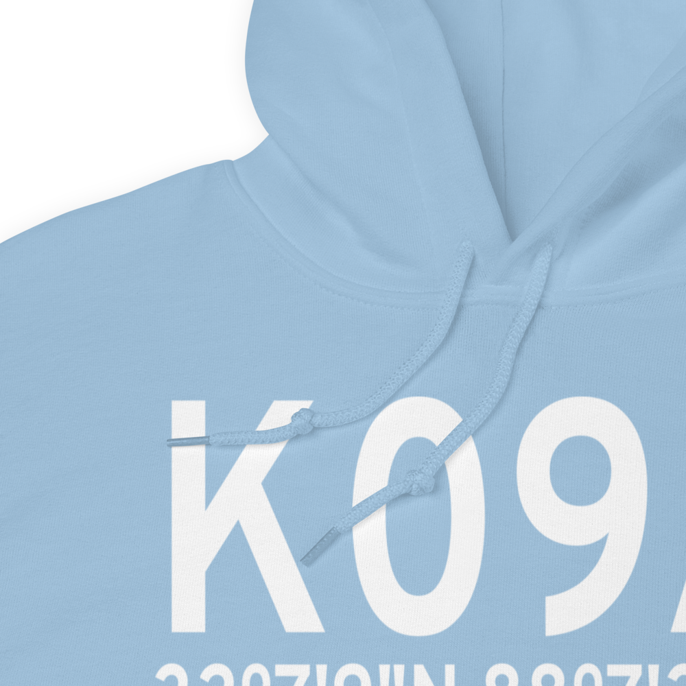 Butler-Choctaw County Airport (K09A) ICAO Hoodie Sweatshirt 