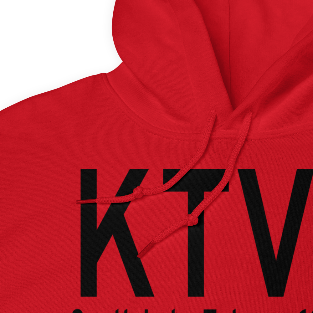 Lake Tahoe Airport (KTVL) ICAO Hoodie Sweatshirt 