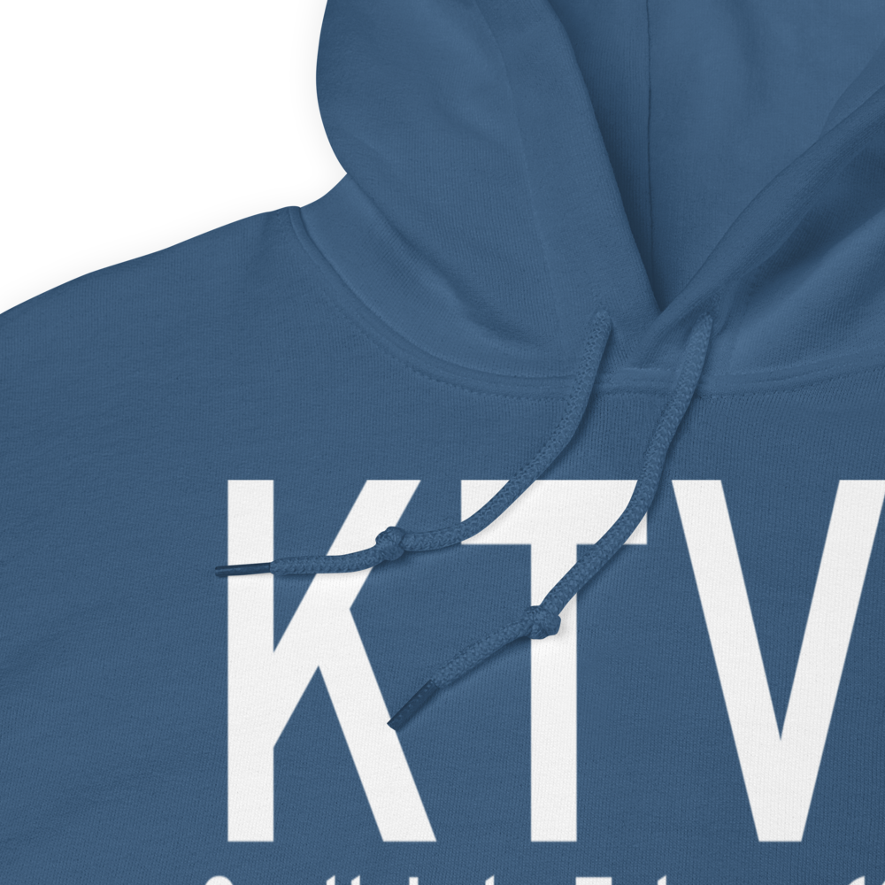 Lake Tahoe Airport (KTVL) ICAO Hoodie Sweatshirt 