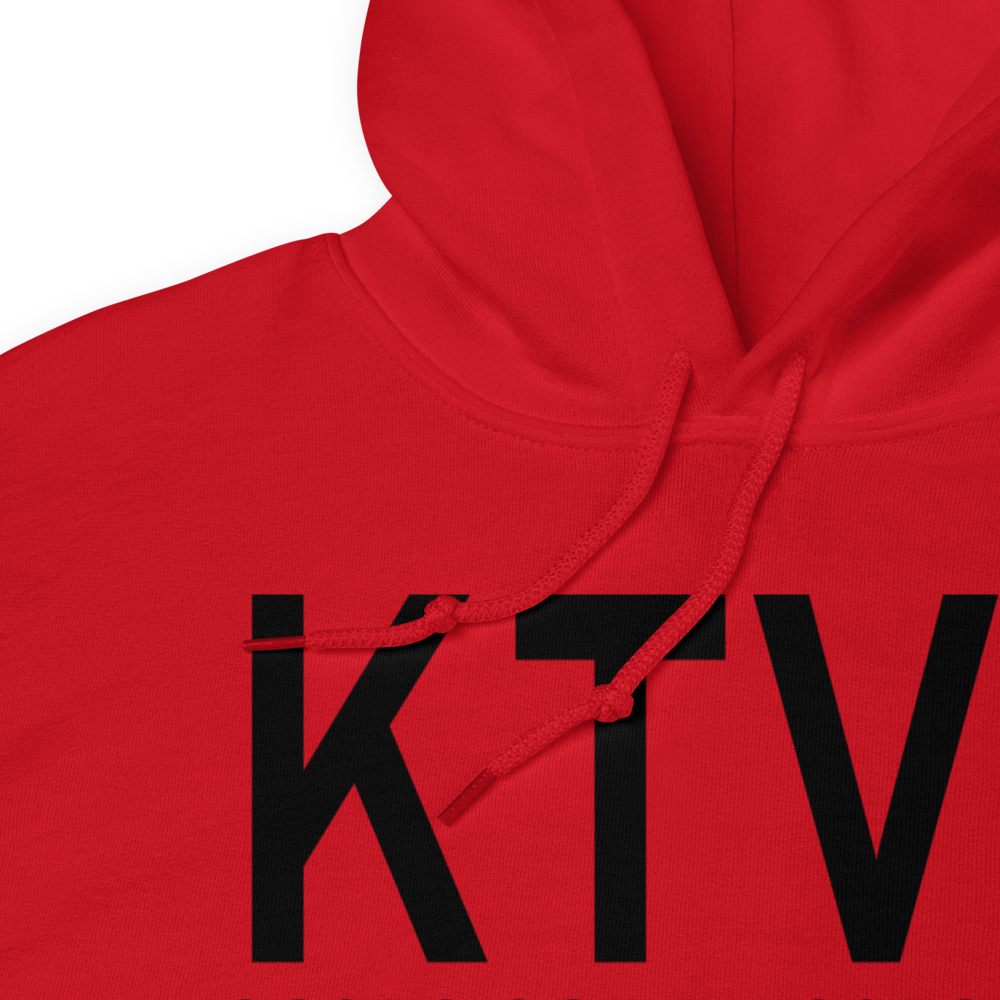Lake Tahoe Airport (KTVL) ICAO Hoodie Sweatshirt 