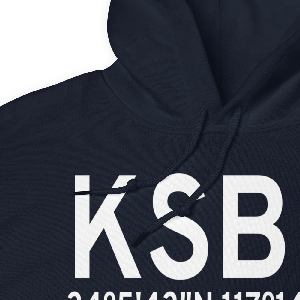 San Bernardino International Airport (KSBD) ICAO Hoodie Sweatshirt 