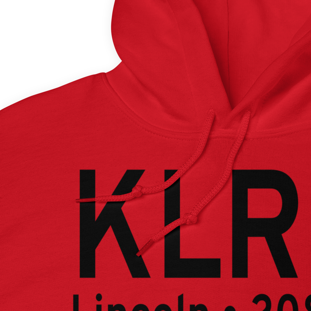 Lincoln Regional Airport (KLRG) ICAO Hoodie Sweatshirt 