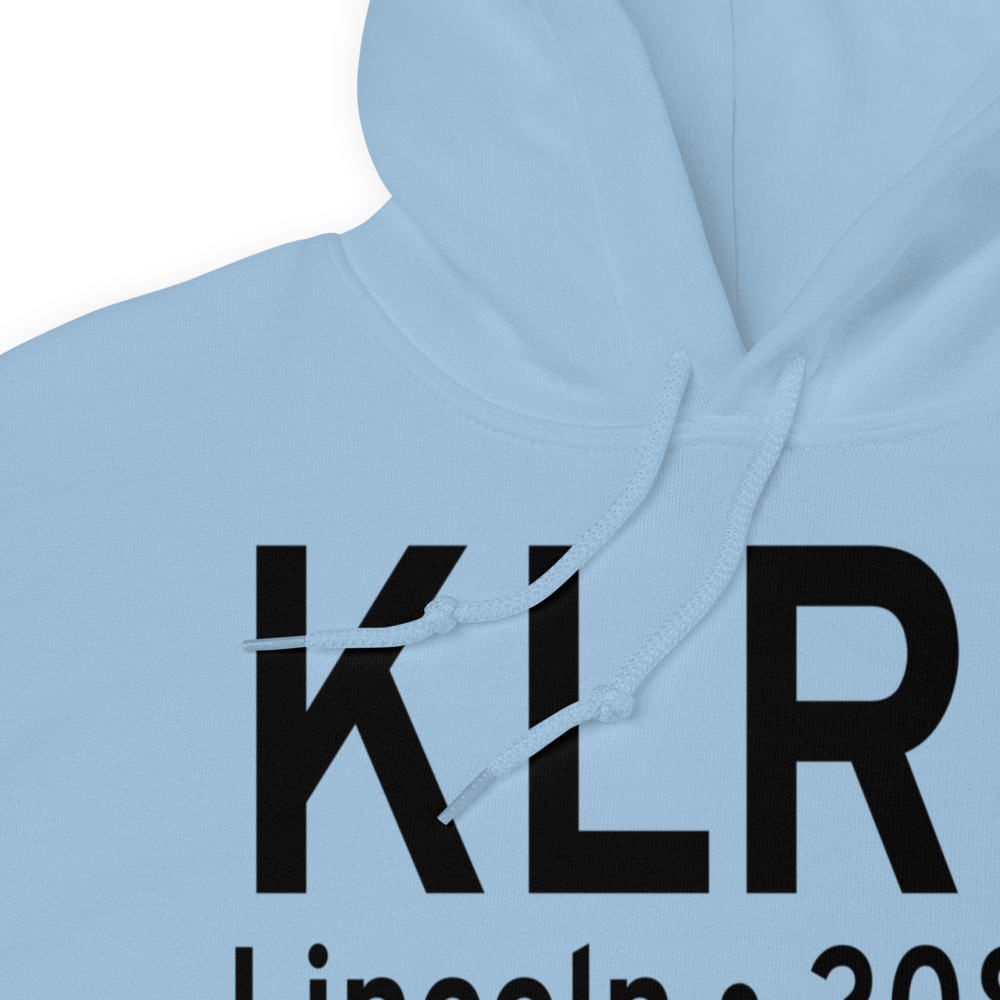 Lincoln Regional Airport (KLRG) ICAO Hoodie Sweatshirt 