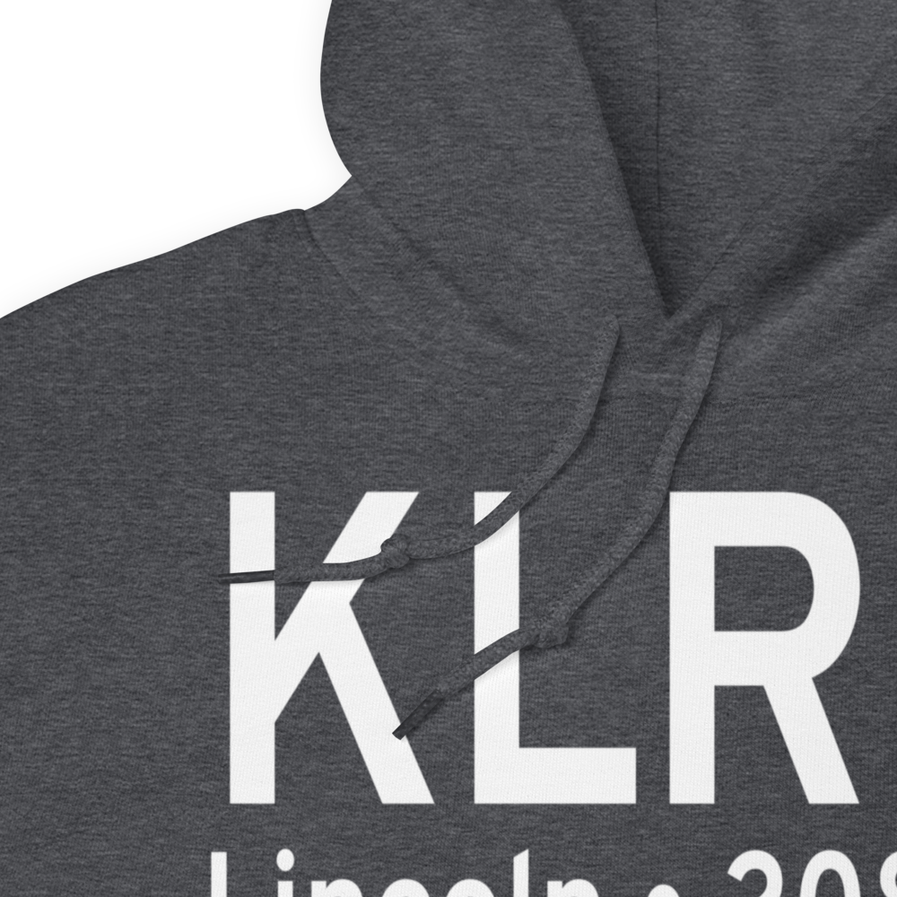 Lincoln Regional Airport (KLRG) ICAO Hoodie Sweatshirt 