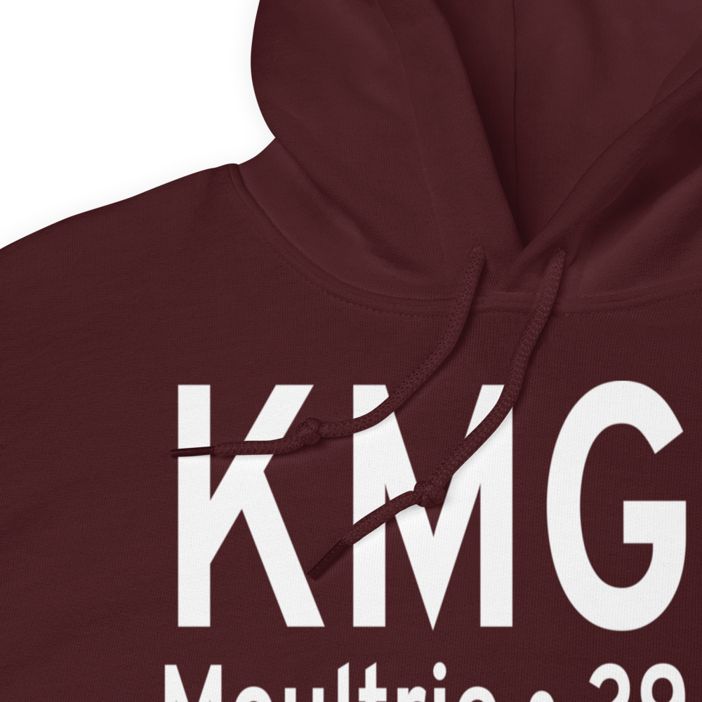 Moultrie Municipal Airport (KMGR) ICAO Hoodie Sweatshirt 