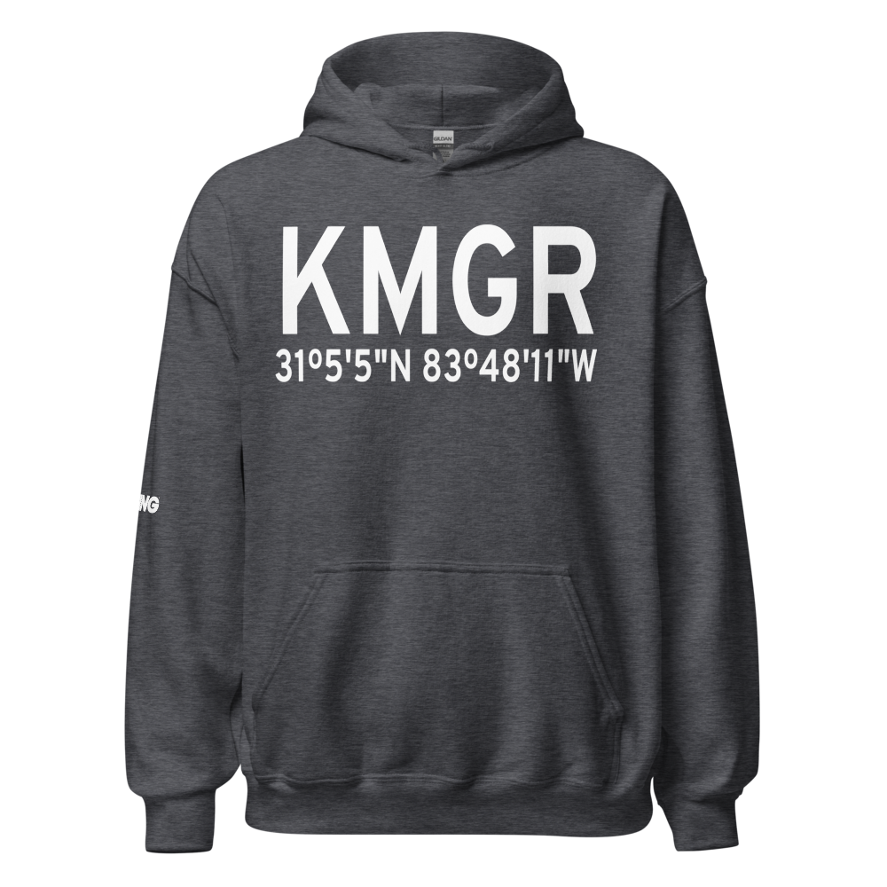Moultrie Municipal Airport (KMGR) ICAO Hoodie Sweatshirt 