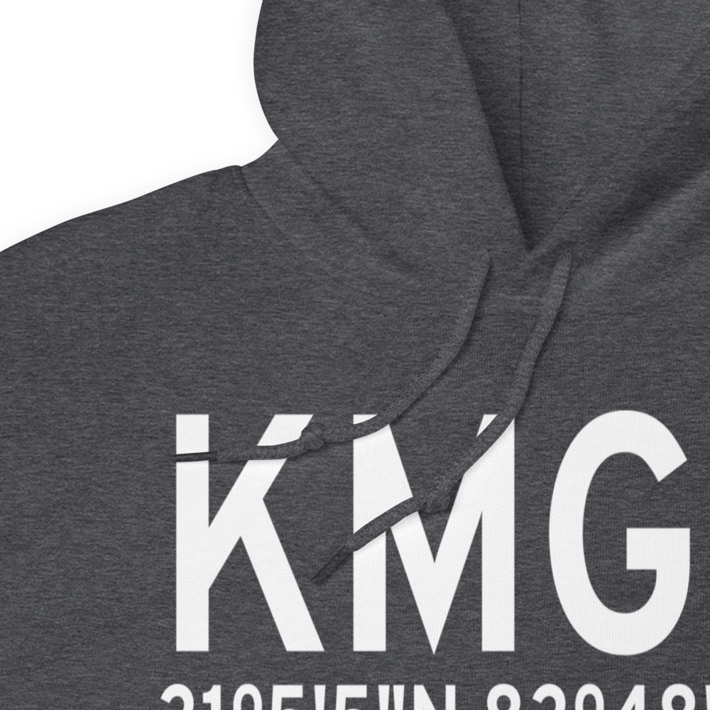 Moultrie Municipal Airport (KMGR) ICAO Hoodie Sweatshirt 