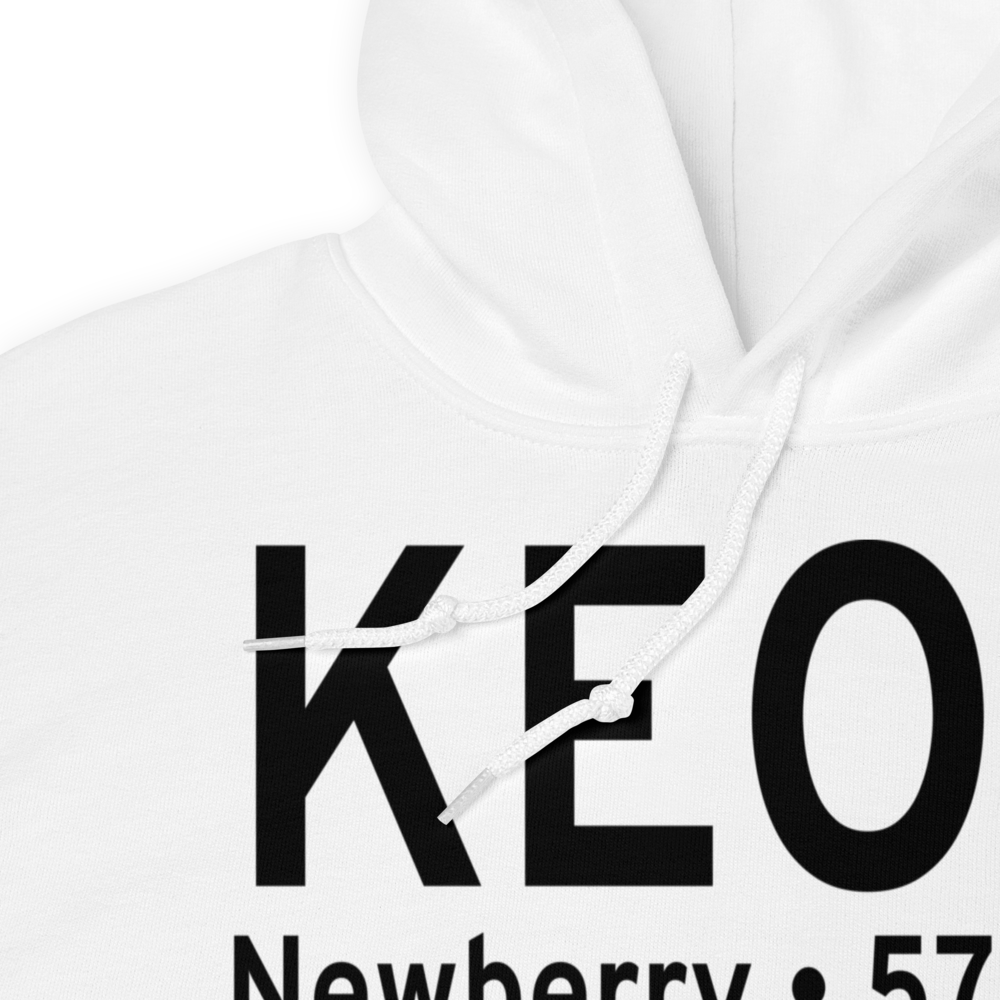 Newberry County Airport (KEOE) ICAO Hoodie Sweatshirt 