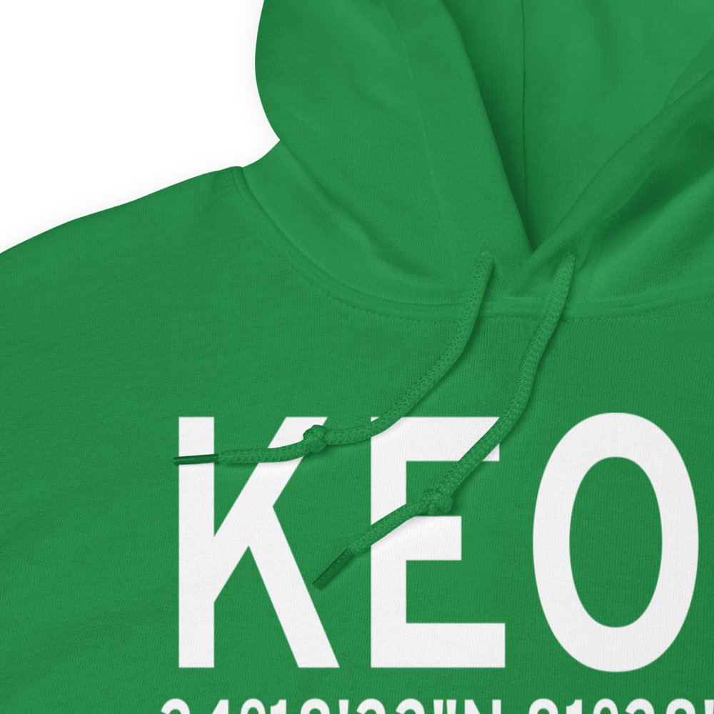 Newberry County Airport (KEOE) ICAO Hoodie Sweatshirt 