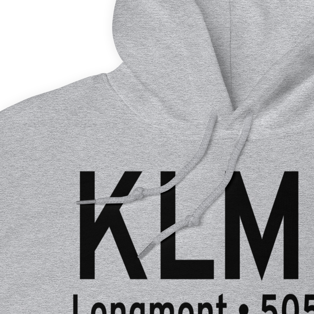 Vance Brand Airport (KLMO) ICAO Hoodie Sweatshirt 