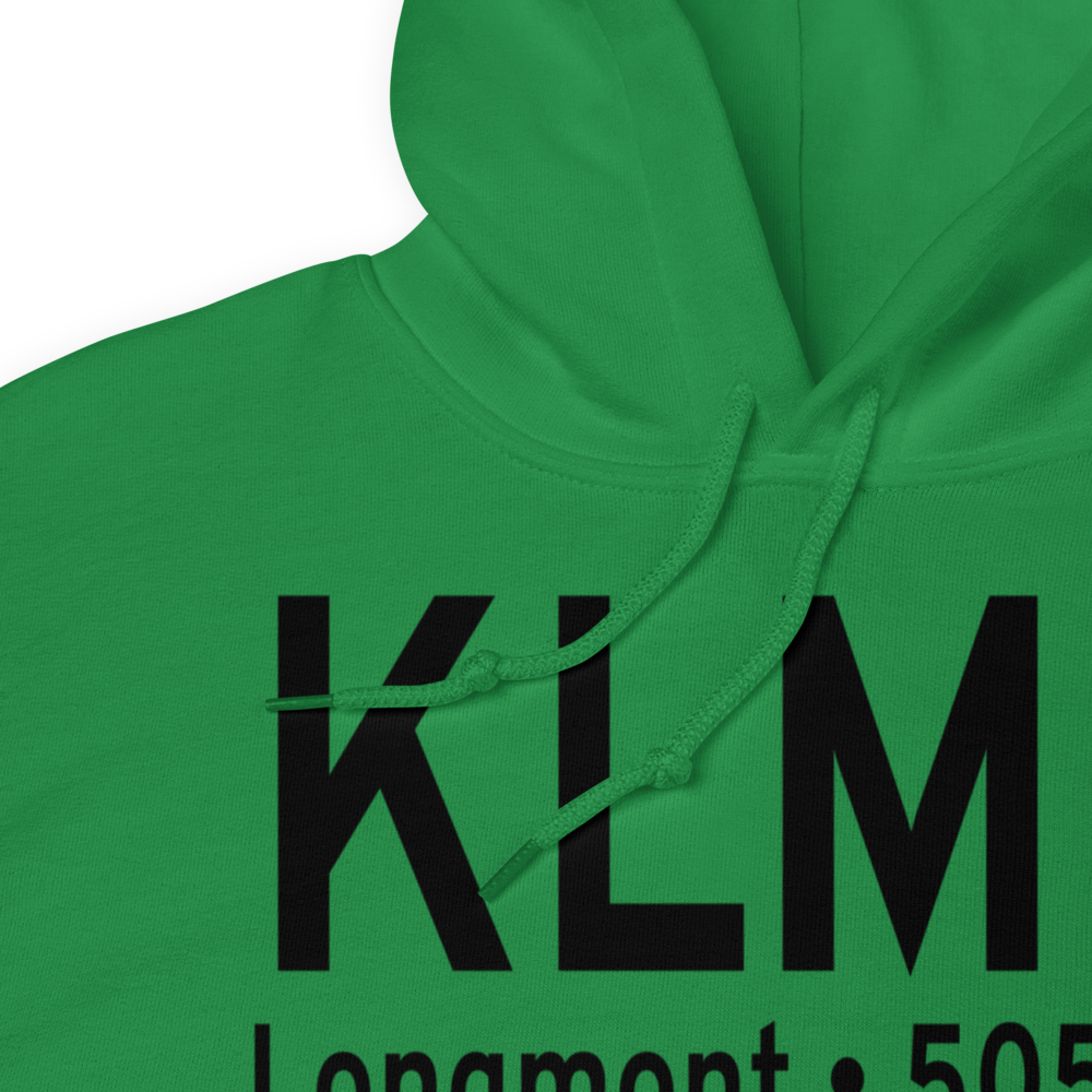 Vance Brand Airport (KLMO) ICAO Hoodie Sweatshirt 