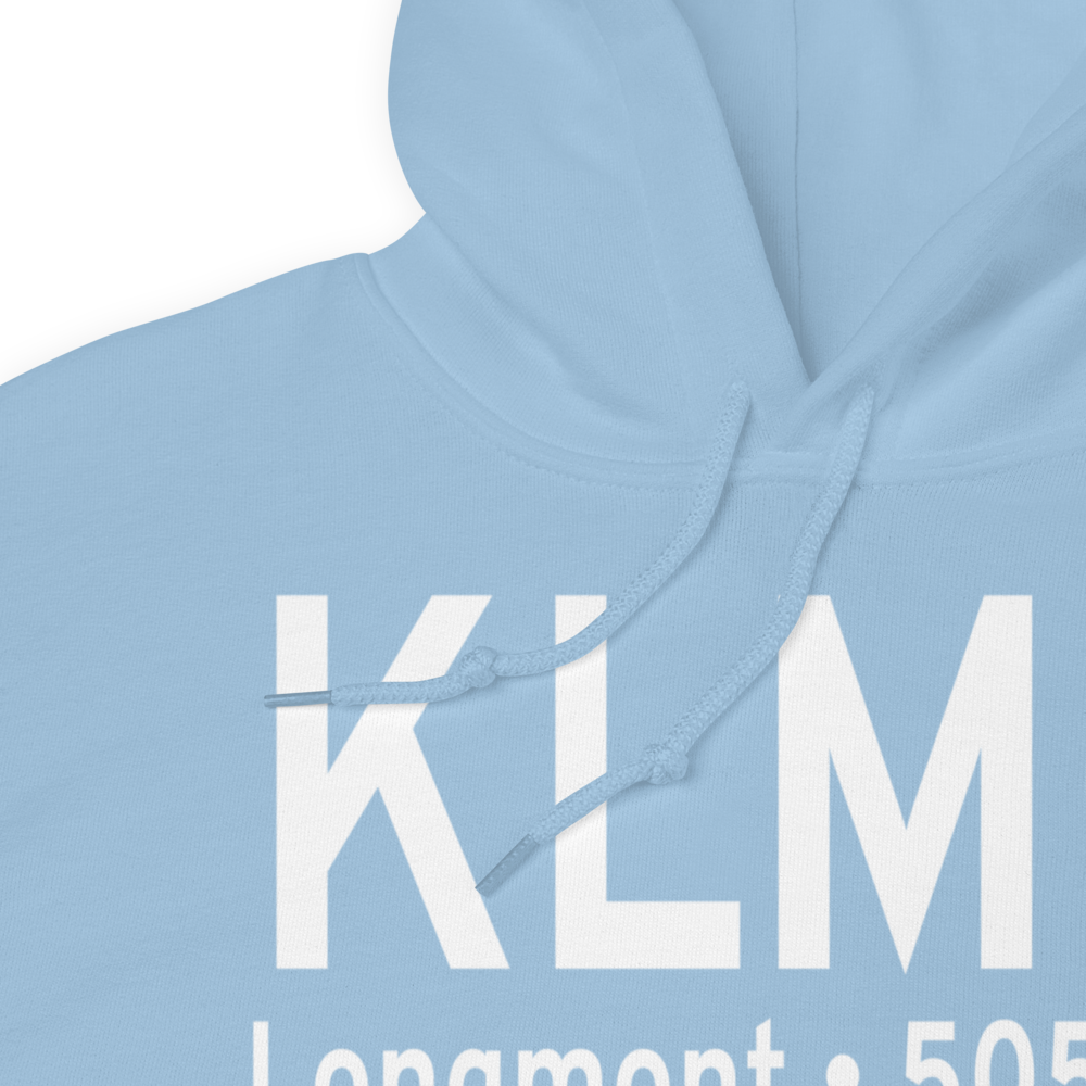 Vance Brand Airport (KLMO) ICAO Hoodie Sweatshirt 