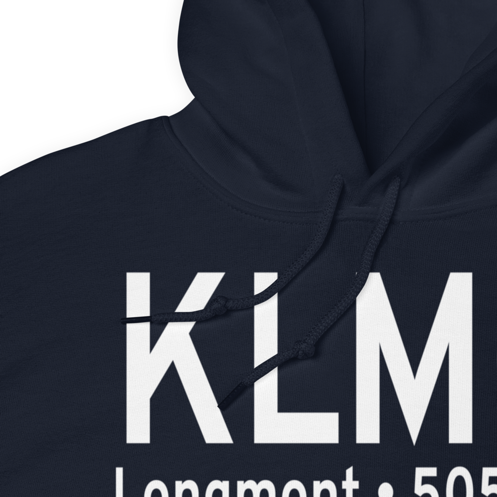 Vance Brand Airport (KLMO) ICAO Hoodie Sweatshirt 