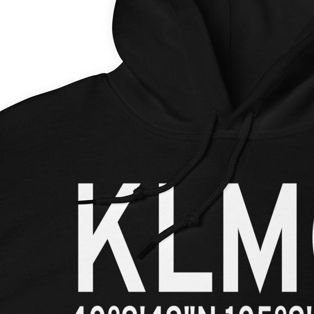 Vance Brand Airport (KLMO) ICAO Hoodie Sweatshirt 