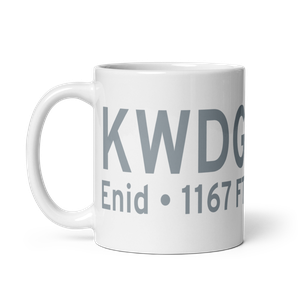 Enid Woodring Regional Airport (KWDG) ICAO Mug