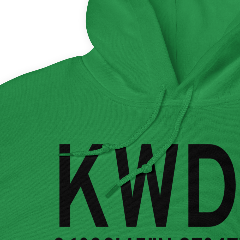 Enid Woodring Regional Airport (KWDG) ICAO Hoodie Sweatshirt 