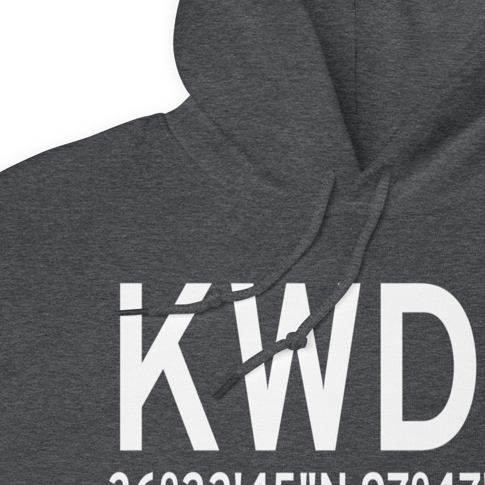 Enid Woodring Regional Airport (KWDG) ICAO Hoodie Sweatshirt 