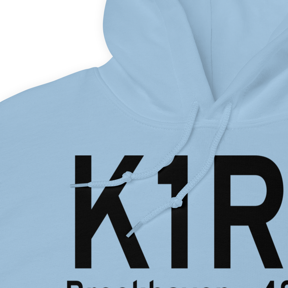 Brookhaven-Lincoln County Airport (K1R7) ICAO Hoodie Sweatshirt 