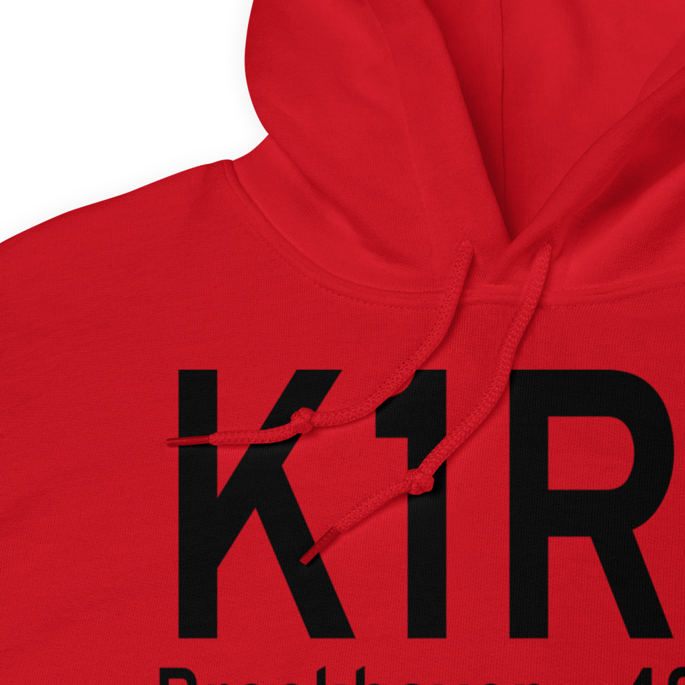 Brookhaven-Lincoln County Airport (K1R7) ICAO Hoodie Sweatshirt 