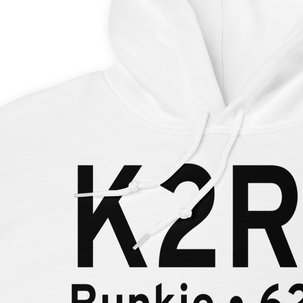 Bunkie Municipal Airport (K2R6) ICAO Hoodie Sweatshirt 