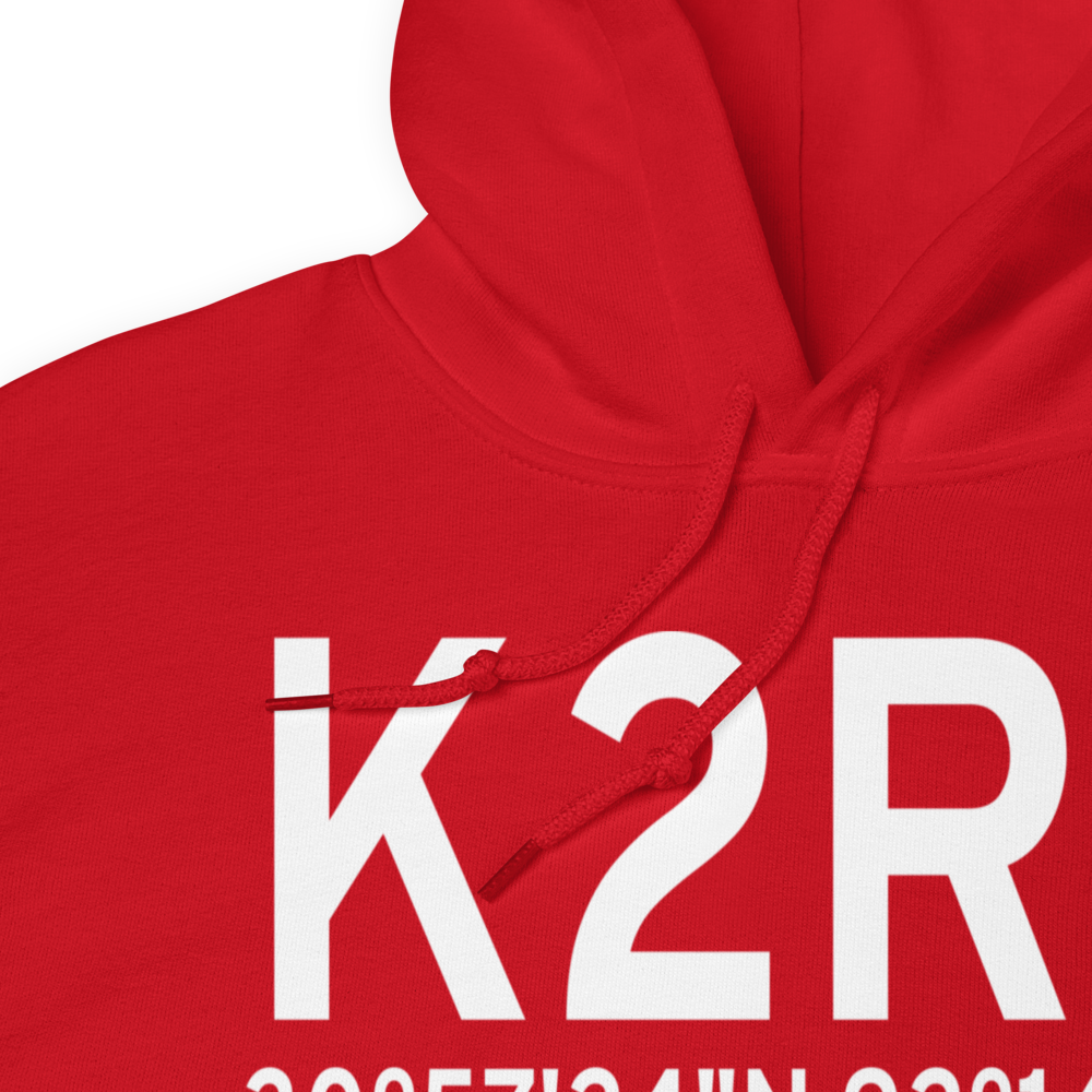 Bunkie Municipal Airport (K2R6) ICAO Hoodie Sweatshirt 