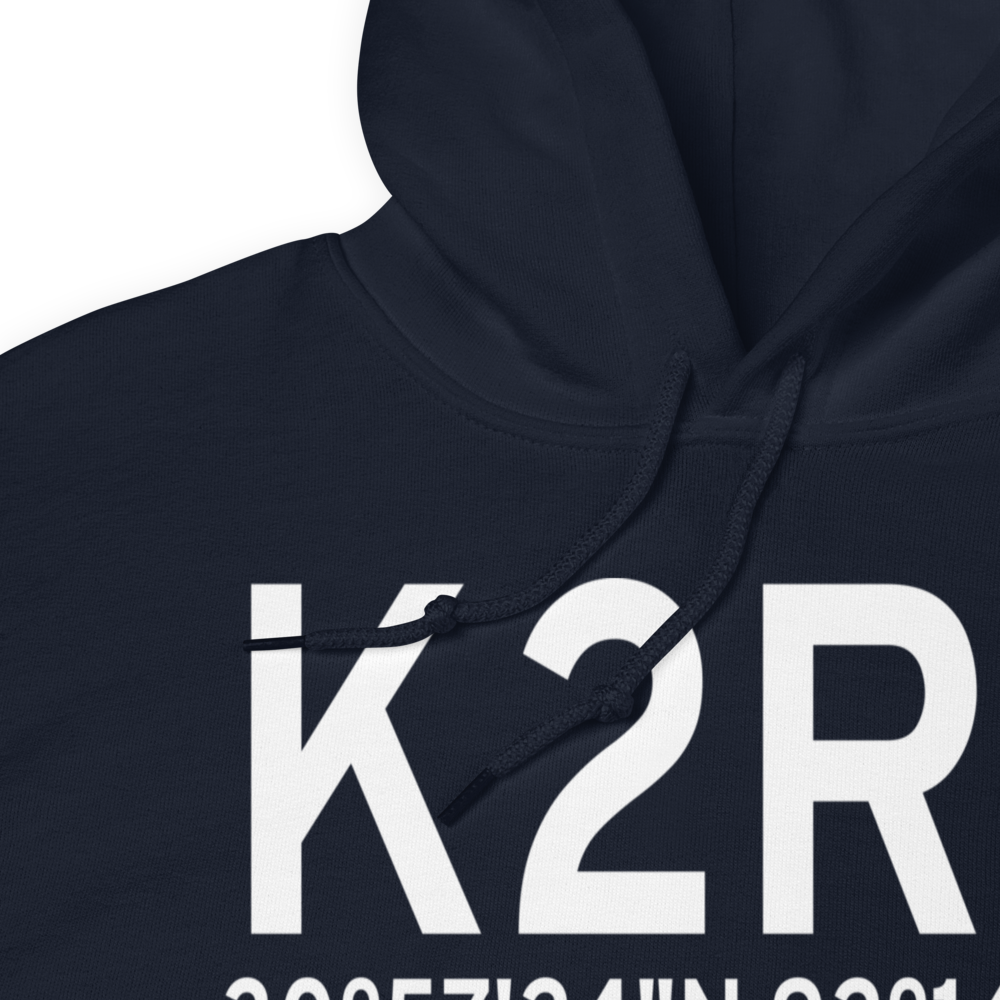 Bunkie Municipal Airport (K2R6) ICAO Hoodie Sweatshirt 