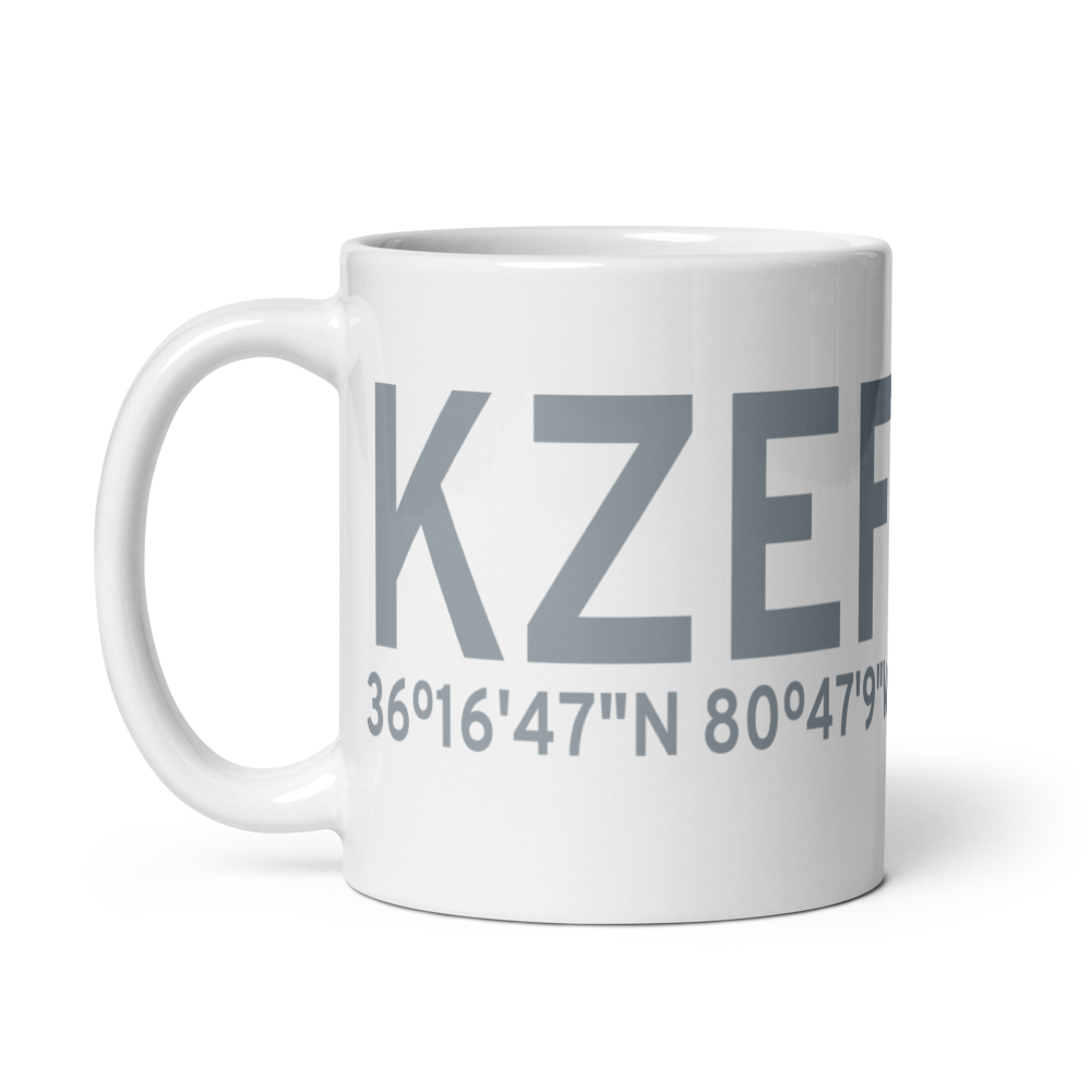 Elkin Municipal Airport (KZEF) ICAO Mug 
