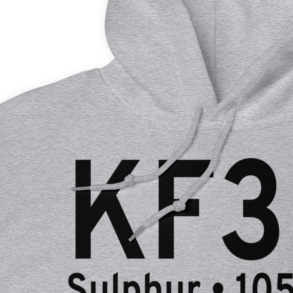 Sulphur Municipal Airport (KF30) ICAO Hoodie Sweatshirt 