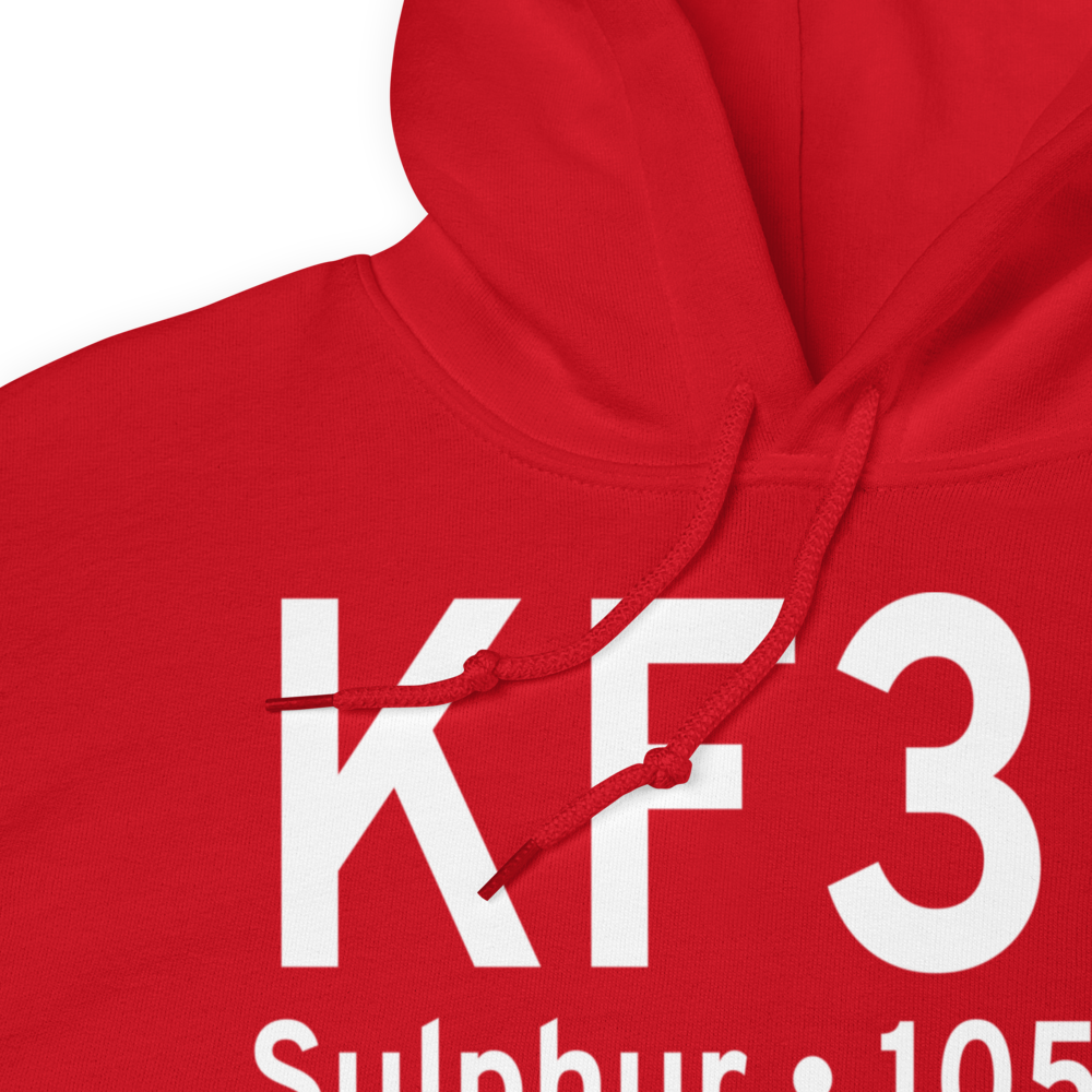 Sulphur Municipal Airport (KF30) ICAO Hoodie Sweatshirt 