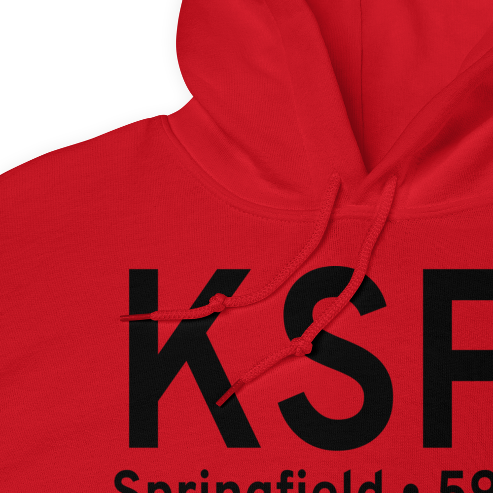 Abraham Lincoln Capital Airport (KSPI) ICAO Hoodie Sweatshirt 