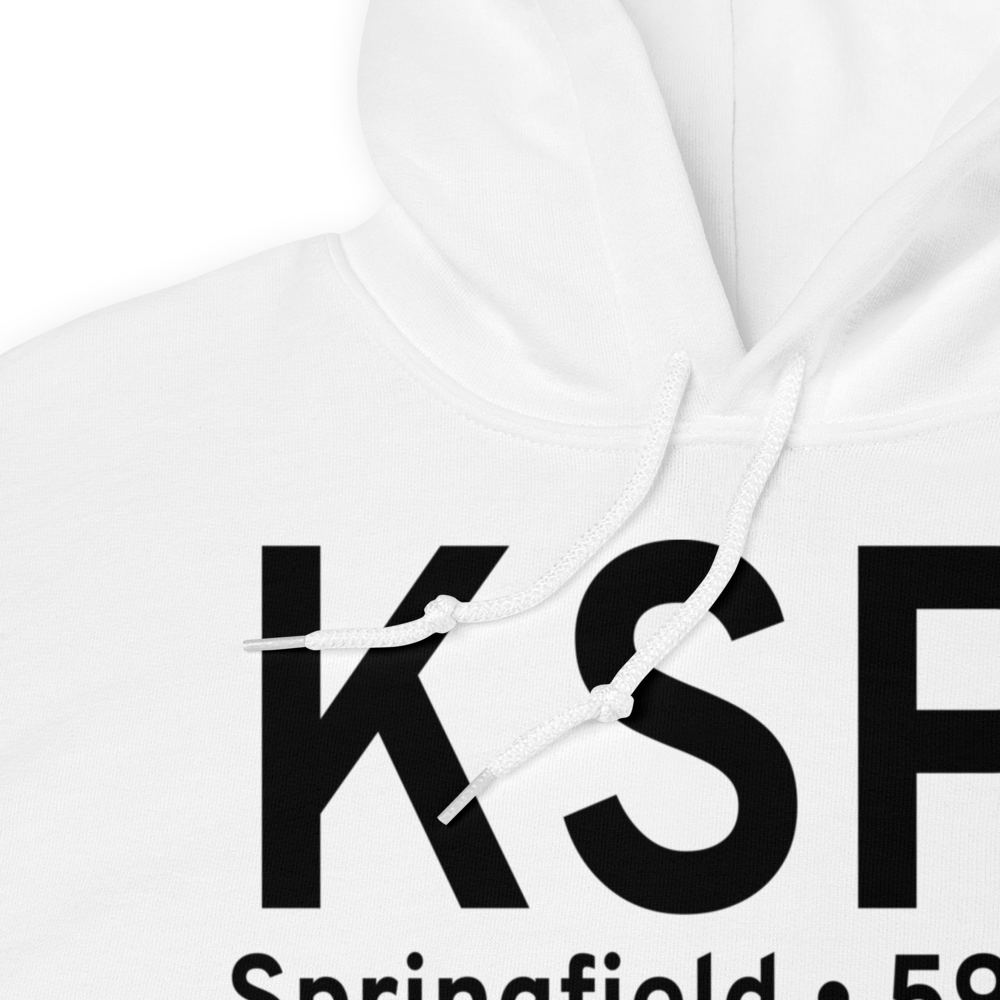 Abraham Lincoln Capital Airport (KSPI) ICAO Hoodie Sweatshirt 