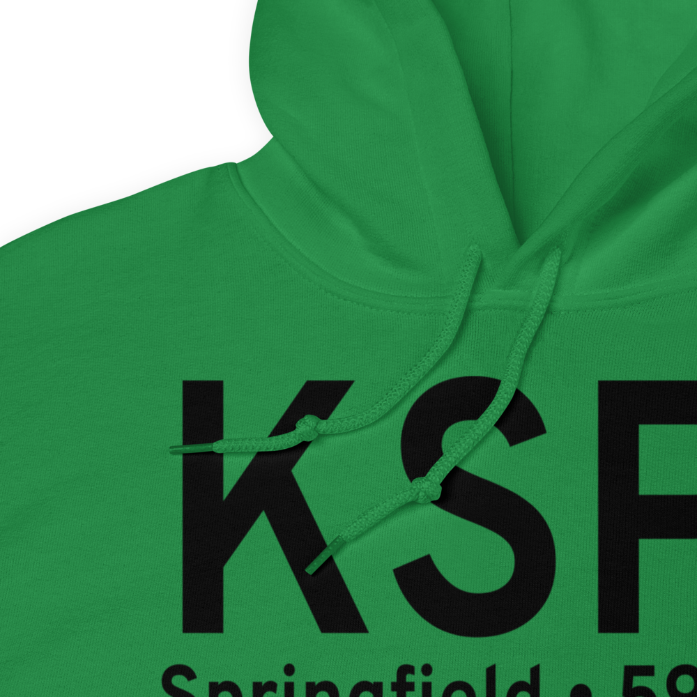 Abraham Lincoln Capital Airport (KSPI) ICAO Hoodie Sweatshirt 