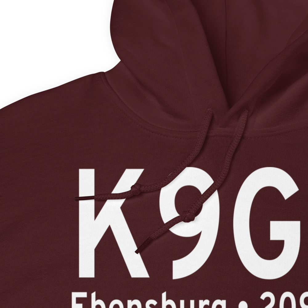 Ebensburg Airport (K9G8) ICAO Hoodie Sweatshirt 