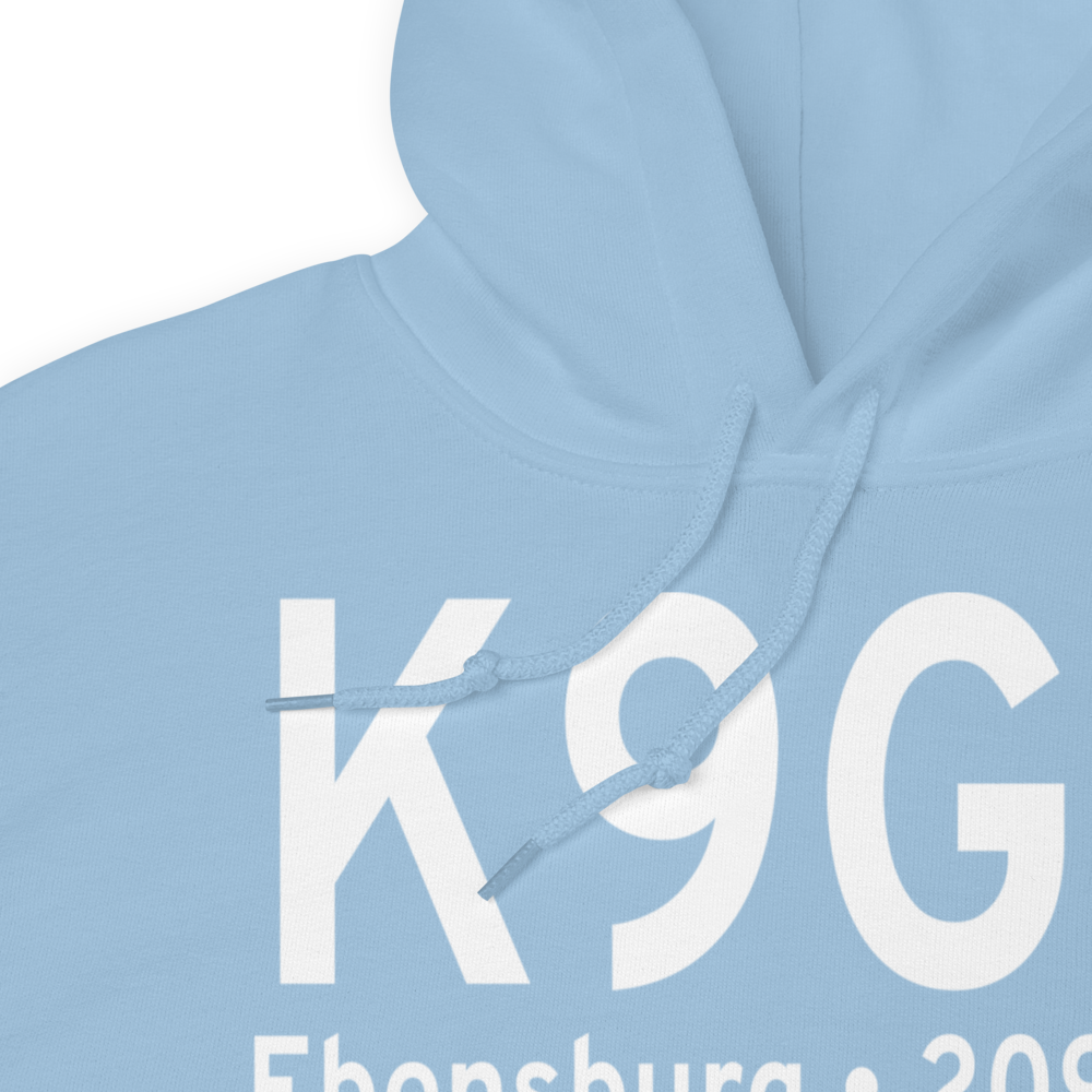 Ebensburg Airport (K9G8) ICAO Hoodie Sweatshirt 