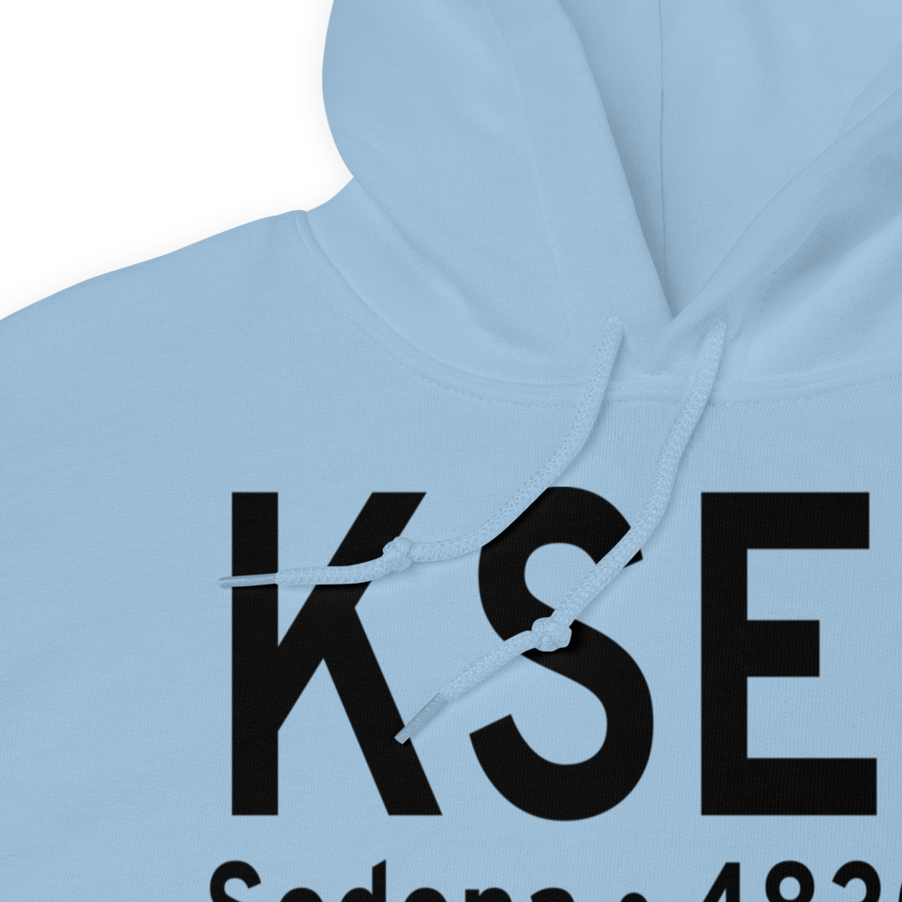 Sedona Airport (KSEZ) ICAO Hoodie Sweatshirt 