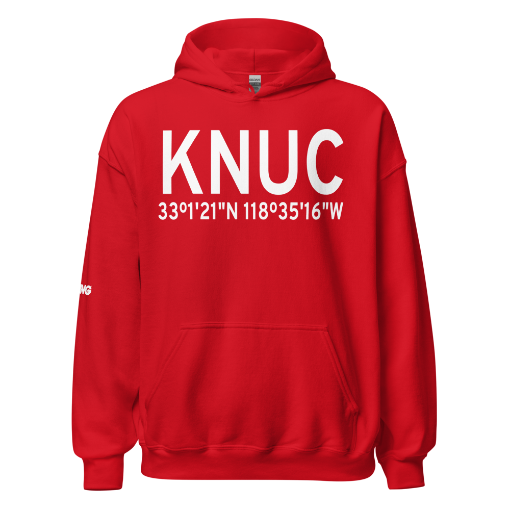 San Clemente Island Naval Auxiliary Landing Field (KNUC) ICAO Hoodie Sweatshirt 