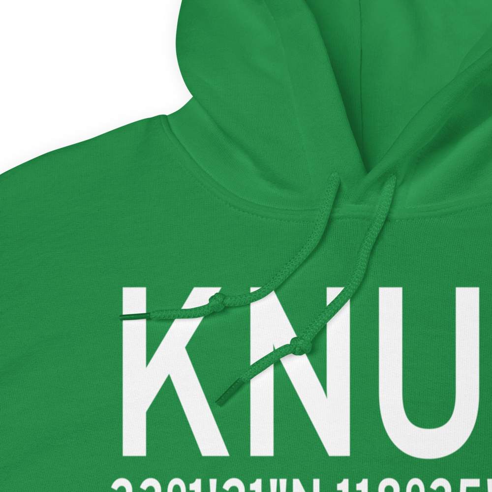 San Clemente Island Naval Auxiliary Landing Field (KNUC) ICAO Hoodie Sweatshirt 