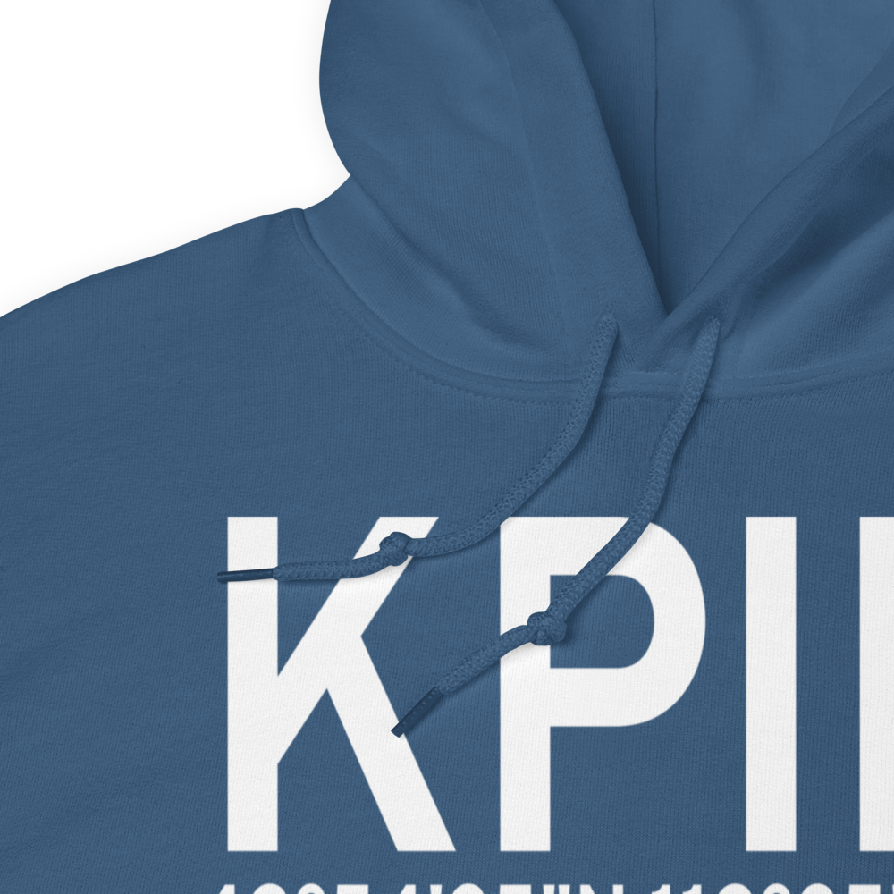 Pocatello Regional Airport (KPIH) ICAO Hoodie Sweatshirt 