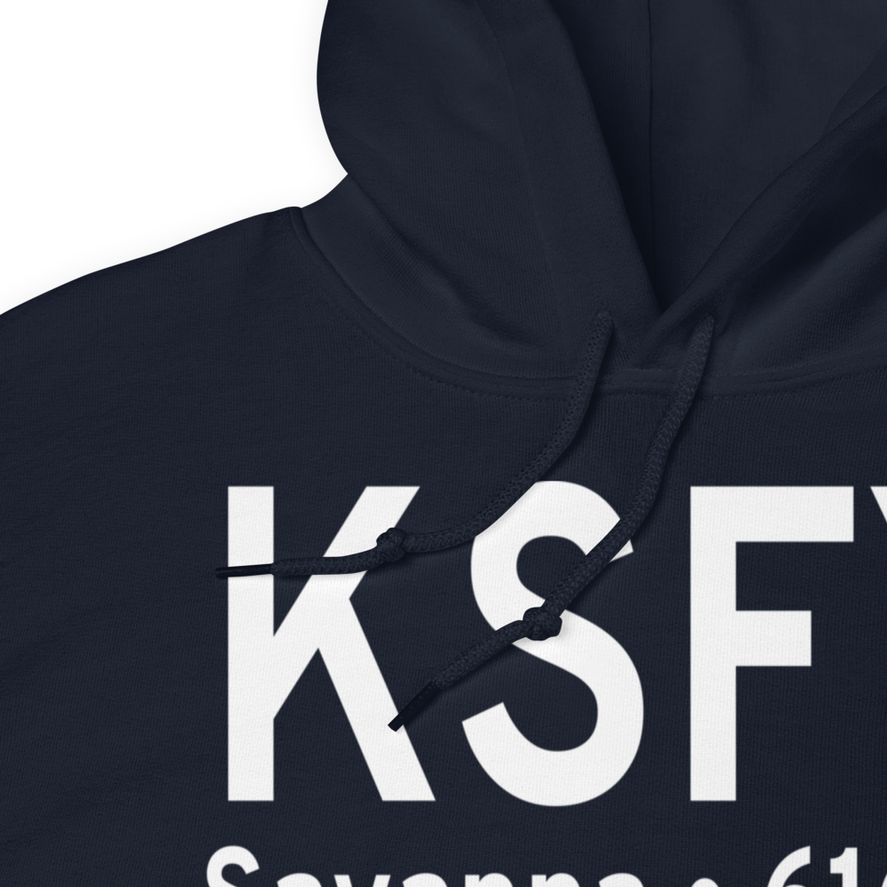 Tri Township Airport (KSFY) ICAO Hoodie Sweatshirt 