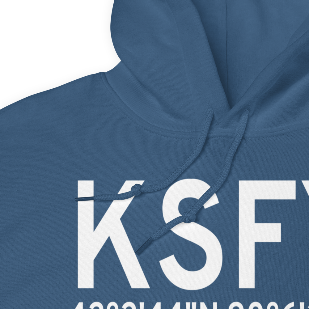 Tri Township Airport (KSFY) ICAO Hoodie Sweatshirt 
